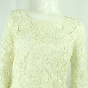 Second Hand MINX Bluse Gr. 36 creme Mod. Gloria Spitzenbluse Bluse NEU (*)