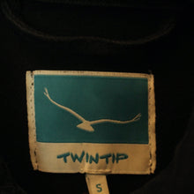 Laden Sie das Bild in den Galerie-Viewer, Second Hand TWIN TIP Jeansjacke Gr. S schwarz (*)