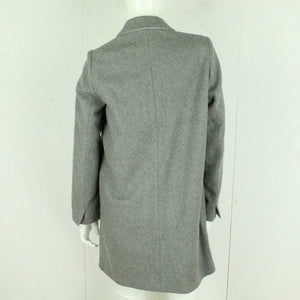 Second Hand SUPERDRY Mantel mit Wolle Gr M grau Übergangsmantel (*)