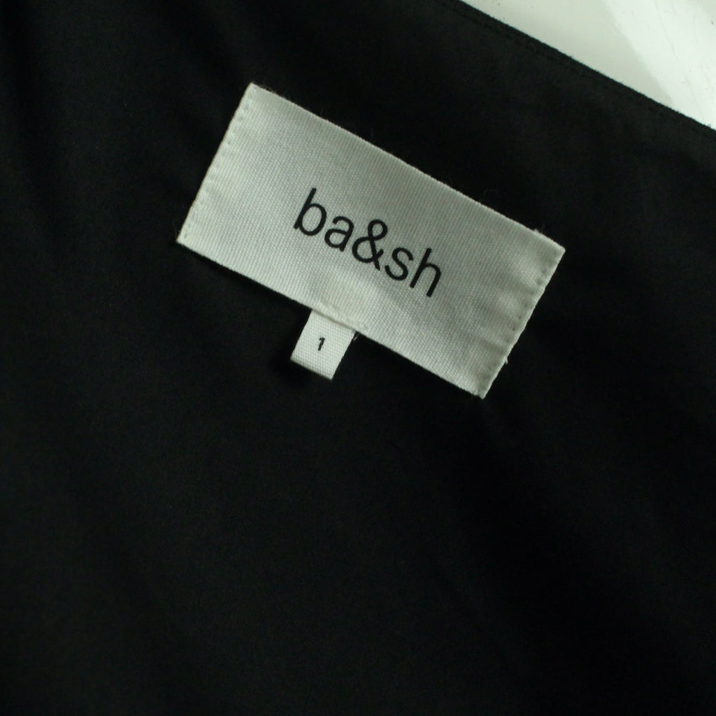 Second Hand BA&SH Top Gr. 1 schwarz uni Cut Outs (*)