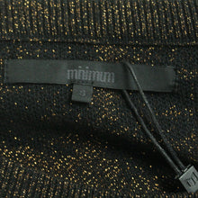 Laden Sie das Bild in den Galerie-Viewer, Second Hand MINIMUM Pullover Gr. S schwarz bronze Mod. Ella Knit NEU (*)