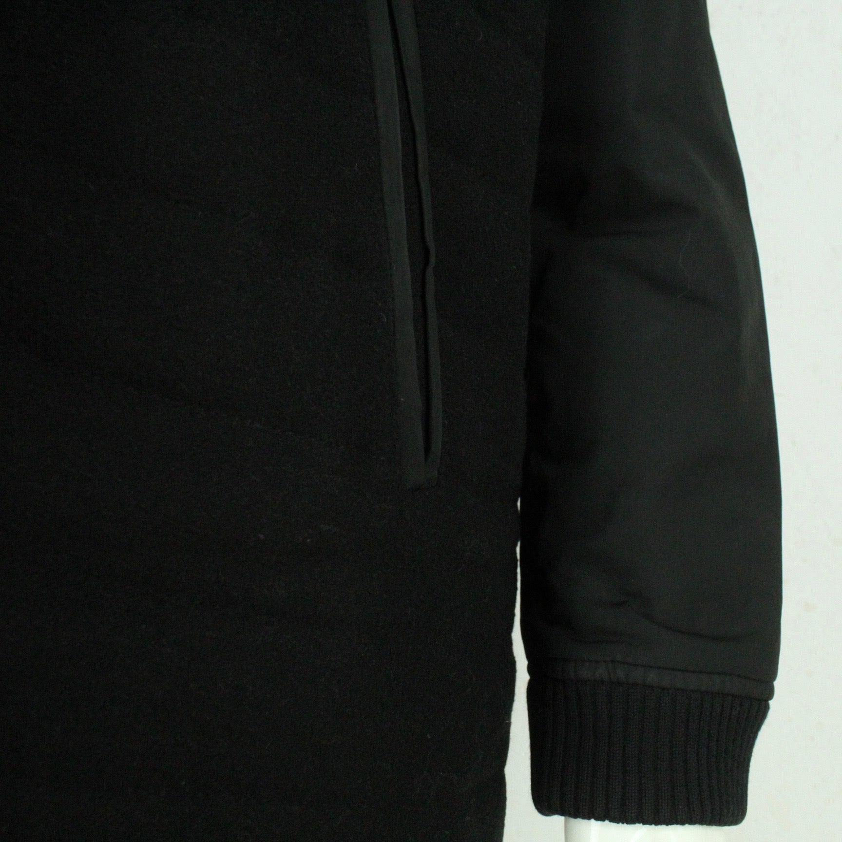 Second Hand ENVII Parka mit Wolle Gr. M schwarz Mod. Baxter Bomber gesteppt (*)