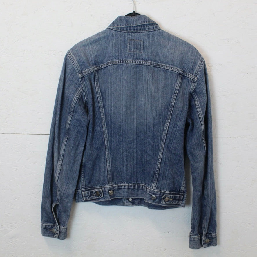 Second Hand GAS Jeansjacke Gr. M blau Jacke (*)