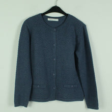 Laden Sie das Bild in den Galerie-Viewer, Second Hand SKOVHUUS Strickjacke Gr. M blau Strick (*)