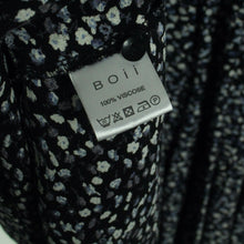 Laden Sie das Bild in den Galerie-Viewer, Second Hand BOII Kleid Gr. M blau geblümt (*)