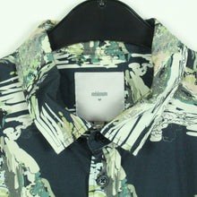 Laden Sie das Bild in den Galerie-Viewer, Second Hand MINIMUM Hemd Gr. XL bunt gemustert kurzarm (*)