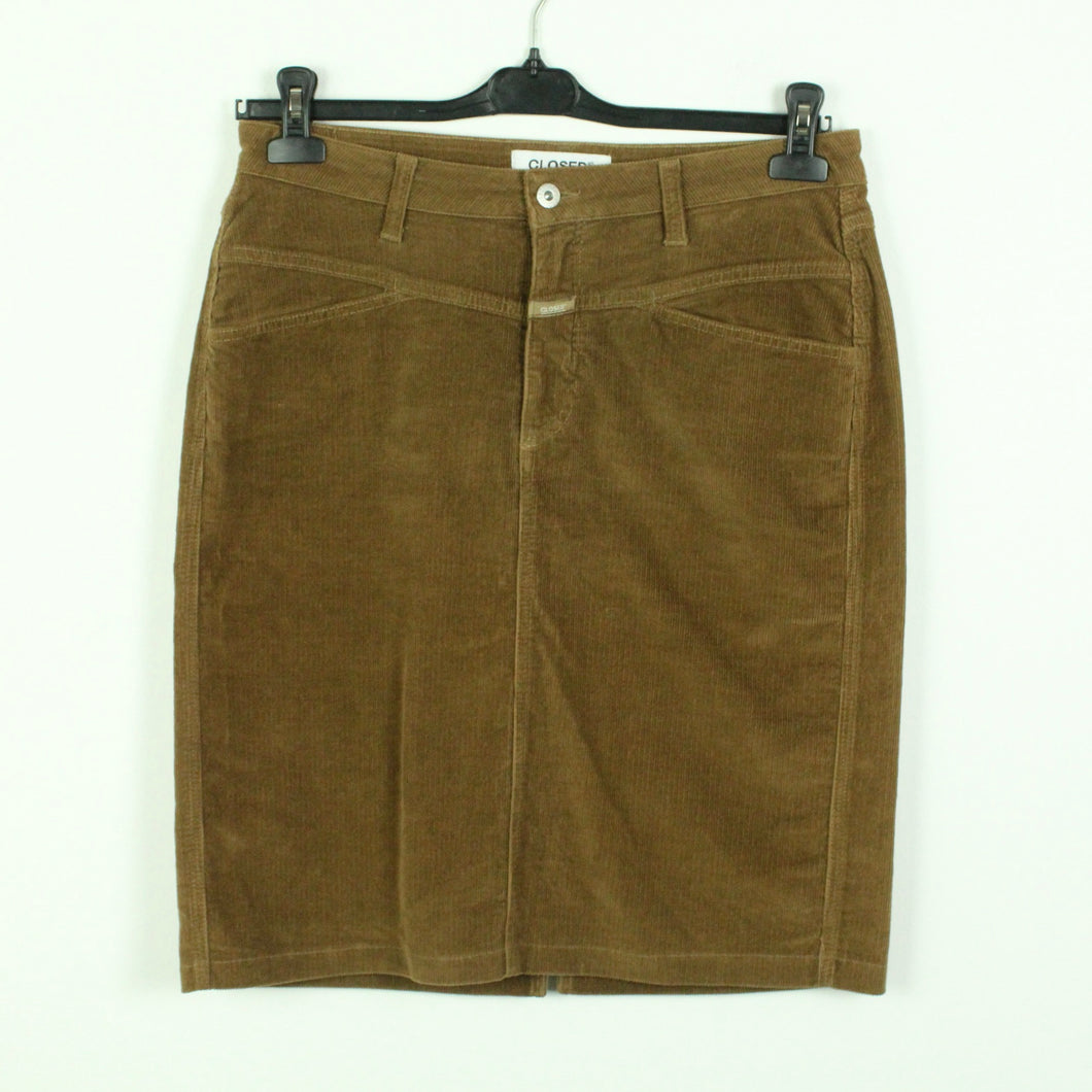 Second Hand CLOSED Cordrock Gr. ital 46 entspricht dt. 40 braun (*)