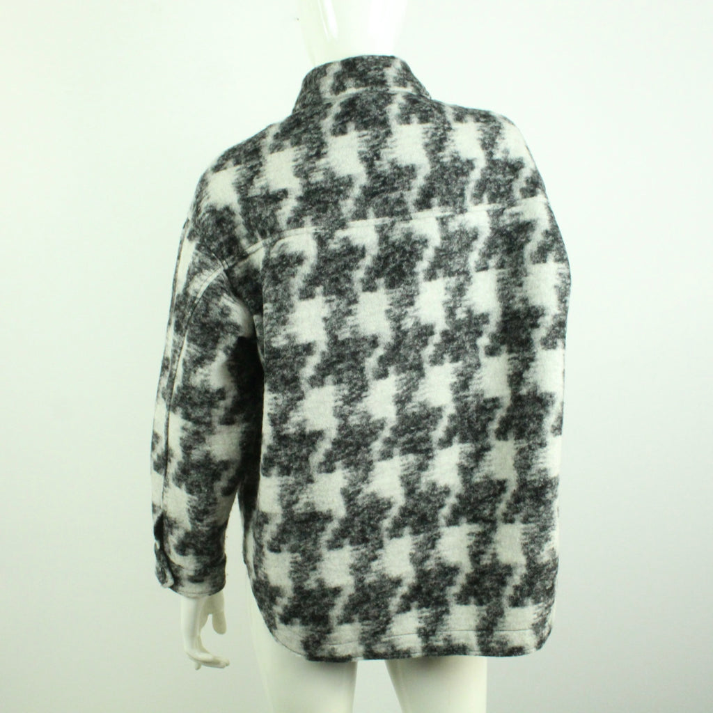 Second Hand SAINT + SOFIA Jacke Gr. M schwarz weiß gemustert (*)
