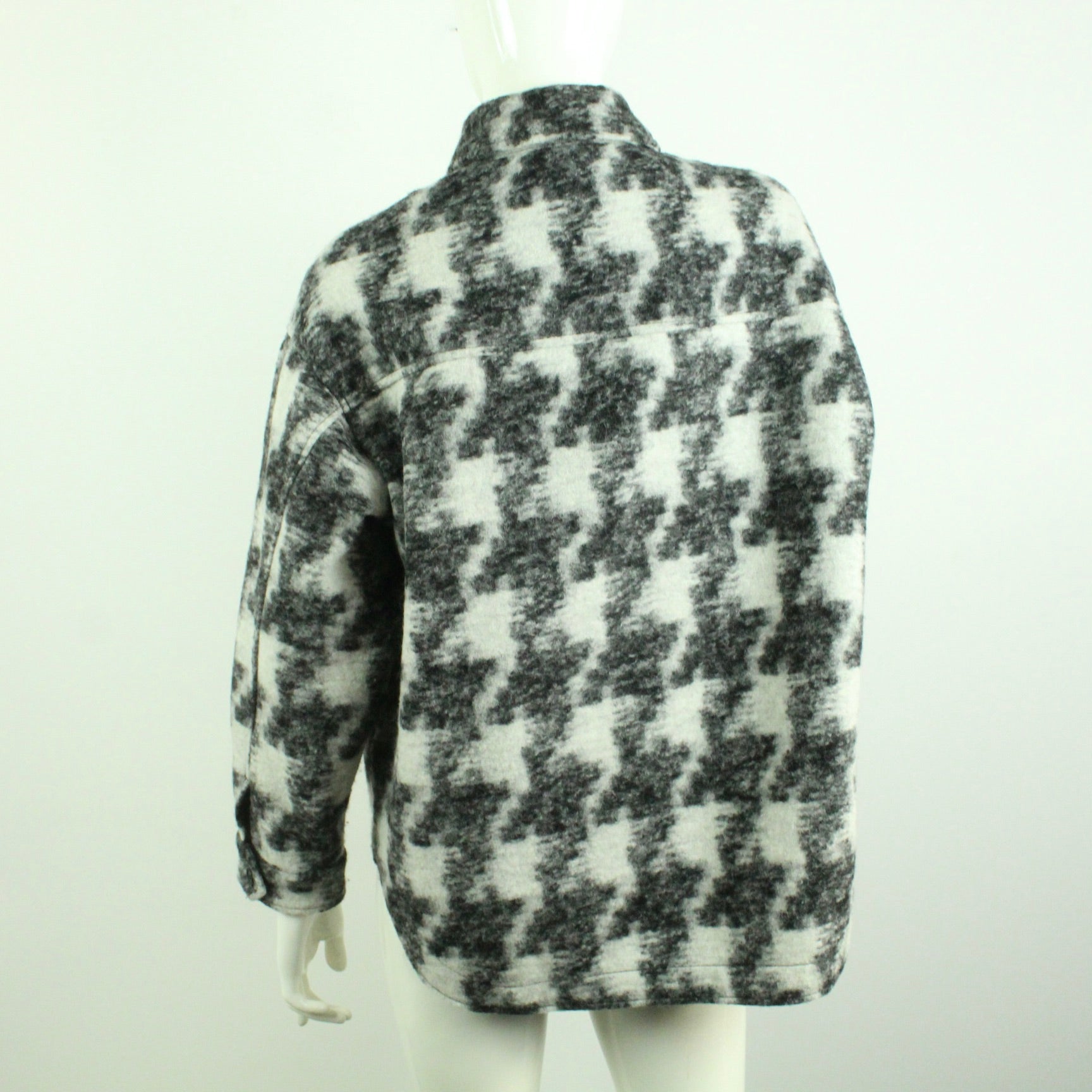 Second Hand SAINT + SOFIA Jacke Gr. M schwarz weiß gemustert (*)