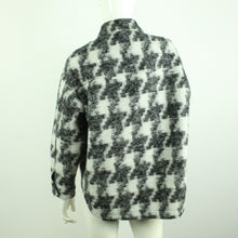 Laden Sie das Bild in den Galerie-Viewer, Second Hand SAINT + SOFIA Jacke Gr. M schwarz weiß gemustert (*)