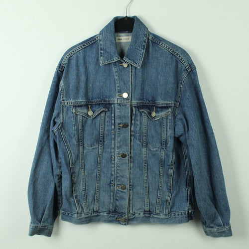 Second Hand ASOS Jeansjacke Gr. 10 (38) blau Jacke (*)