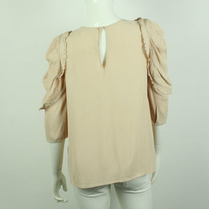 Second Hand BA&SH Bluse Gr. 2 nude uni  3/4-Arm (*)