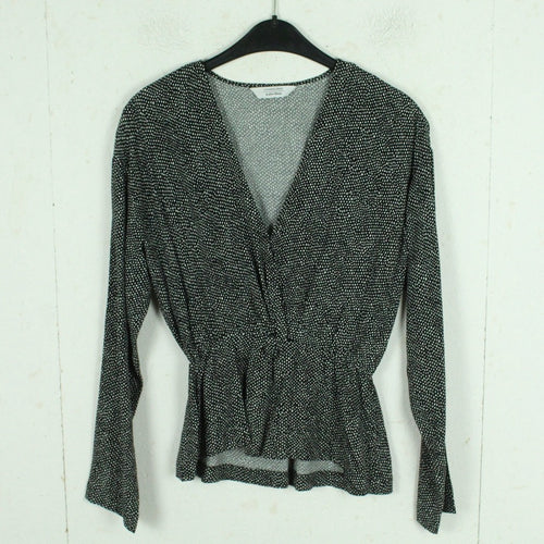 Second Hand & OTHER STORIES Bluse Gr. 38 schwarz weiß gepunktet (*)