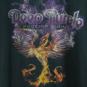 Vintage DEEP PURPLE with NEUE PHILHARMONIE FRANKFURT T-Shirt / Bandshirt Gr. M schwarz mit Print Tour 2011 (*)