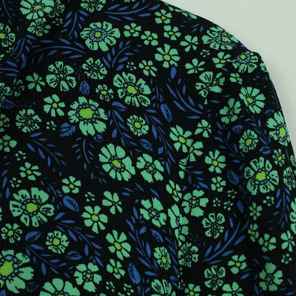 Second Hand BAUM UND PFERDGARTEN Bluse Gr. 40 schwarz geblümt (*)