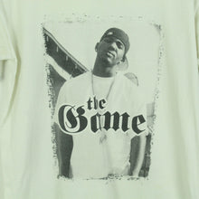 Laden Sie das Bild in den Galerie-Viewer, Vintage THE GAME T-Shirt / Bandshirt Gr. S schwarz mit Print und Backprint TOUR 2006 (*)