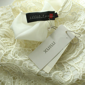 Second Hand MINX Bluse Gr. 36 creme Mod. Gloria Spitzenbluse Bluse NEU (*)