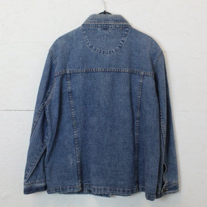 Second Hand USHA Jeansjacke Gr. 46 blau Jacke (*)