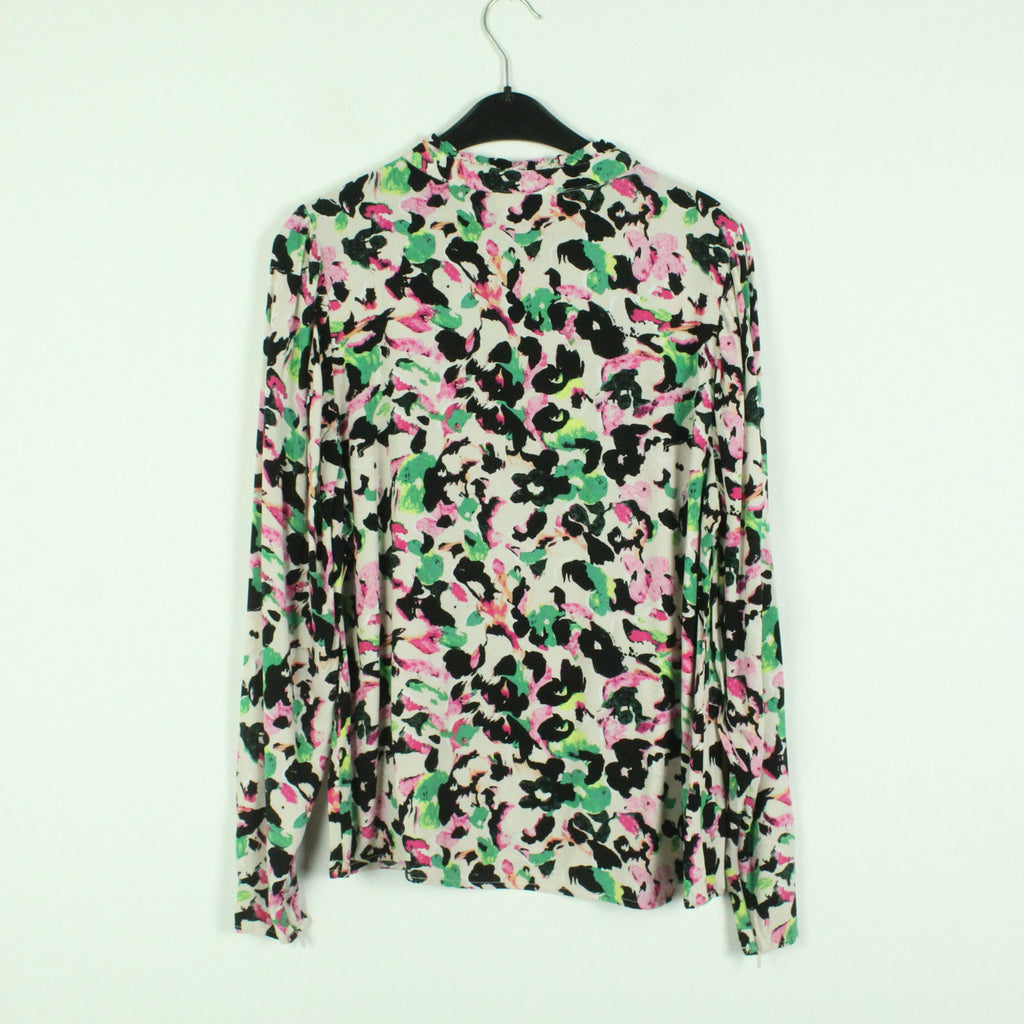 Rückenansicht Second Hand FREEQUENT Bluse Gr. L bunt gemustert (*)