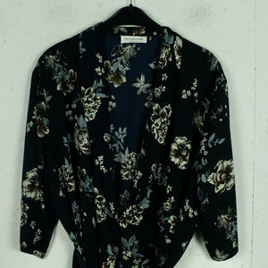 Second Hand ROSEMUNDE Kimono Gr. OS blau mehrfarbig geblümt (*)