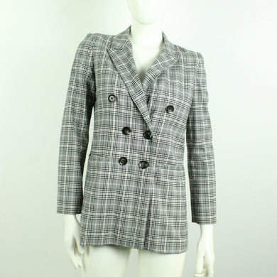 Second Hand I BLUES Blazer Gr. S grau rosa kariert (*)