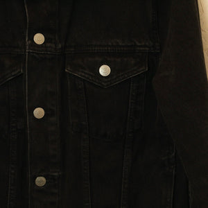 Second Hand WEEKDAY Jeansjacke Gr. S schwarz (*)