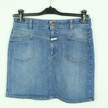 Laden Sie das Bild in den Galerie-Viewer, Second Hand CLOSED Jeansrock Gr. 30 blau Modell: Violet (*)