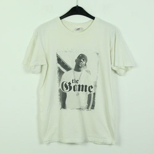 Vintage THE GAME T-Shirt / Bandshirt Gr. S schwarz mit Print und Backprint TOUR 2006 (*)