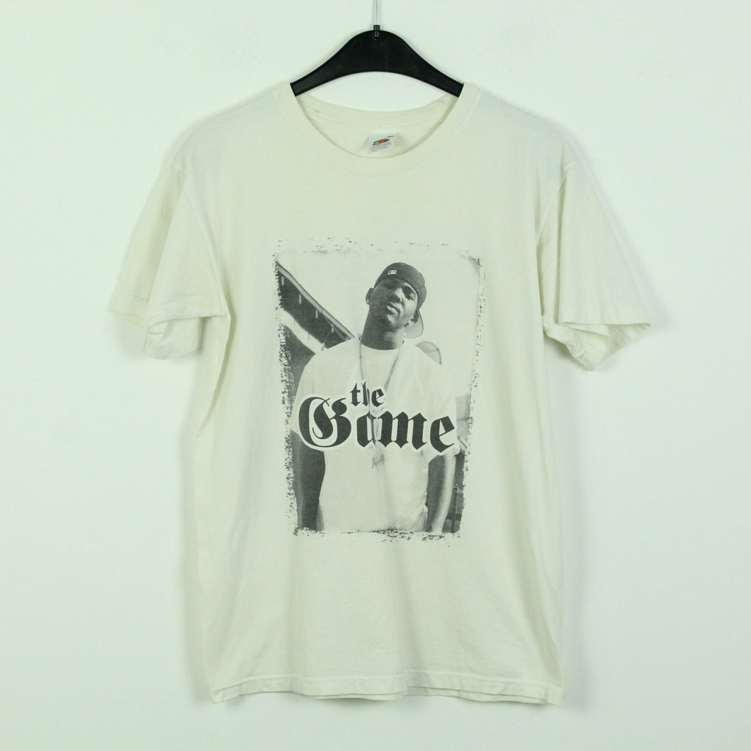 Vintage THE GAME T-Shirt / Bandshirt Gr. S schwarz mit Print und Backprint TOUR 2006 (*)