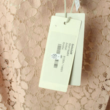 Laden Sie das Bild in den Galerie-Viewer, Second Hand MINX Spitzenbluse Gr. 40 rosa uni Spitze Bluse NEU(*)