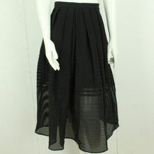 Laden Sie das Bild in den Galerie-Viewer, Second Hand TIBI NEW YORK Midirock Gr. 34 schwarz Rock (*)