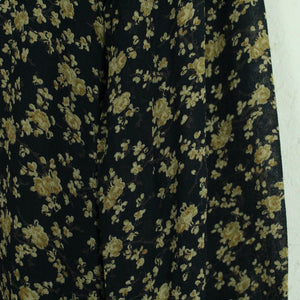Second Hand GANNI Bluse Gr. S blau mehrfarbig geblümt (*)