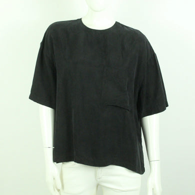 Second Hand ANINE BING Bluse Gr. M schwarz uni (*)