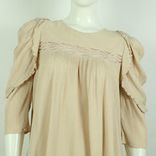 Laden Sie das Bild in den Galerie-Viewer, Second Hand BA&amp;SH Bluse Gr. 2 nude uni  3/4-Arm (*)