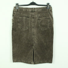 Laden Sie das Bild in den Galerie-Viewer, Second Hand CLOSED Samtrock Gr. ital 48 entspricht dt. 42 braun (*)