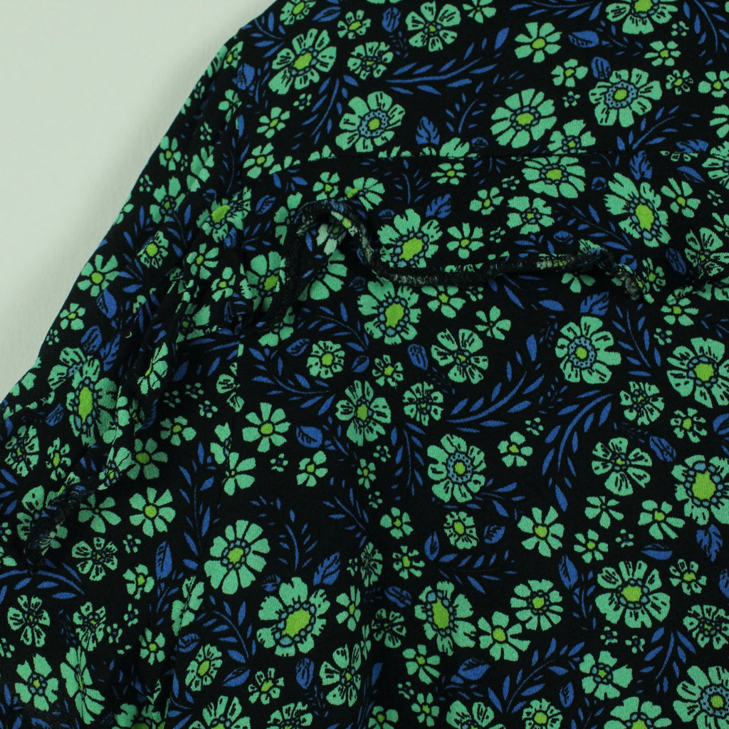 Second Hand BAUM UND PFERDGARTEN Bluse Gr. 40 schwarz geblümt (*)