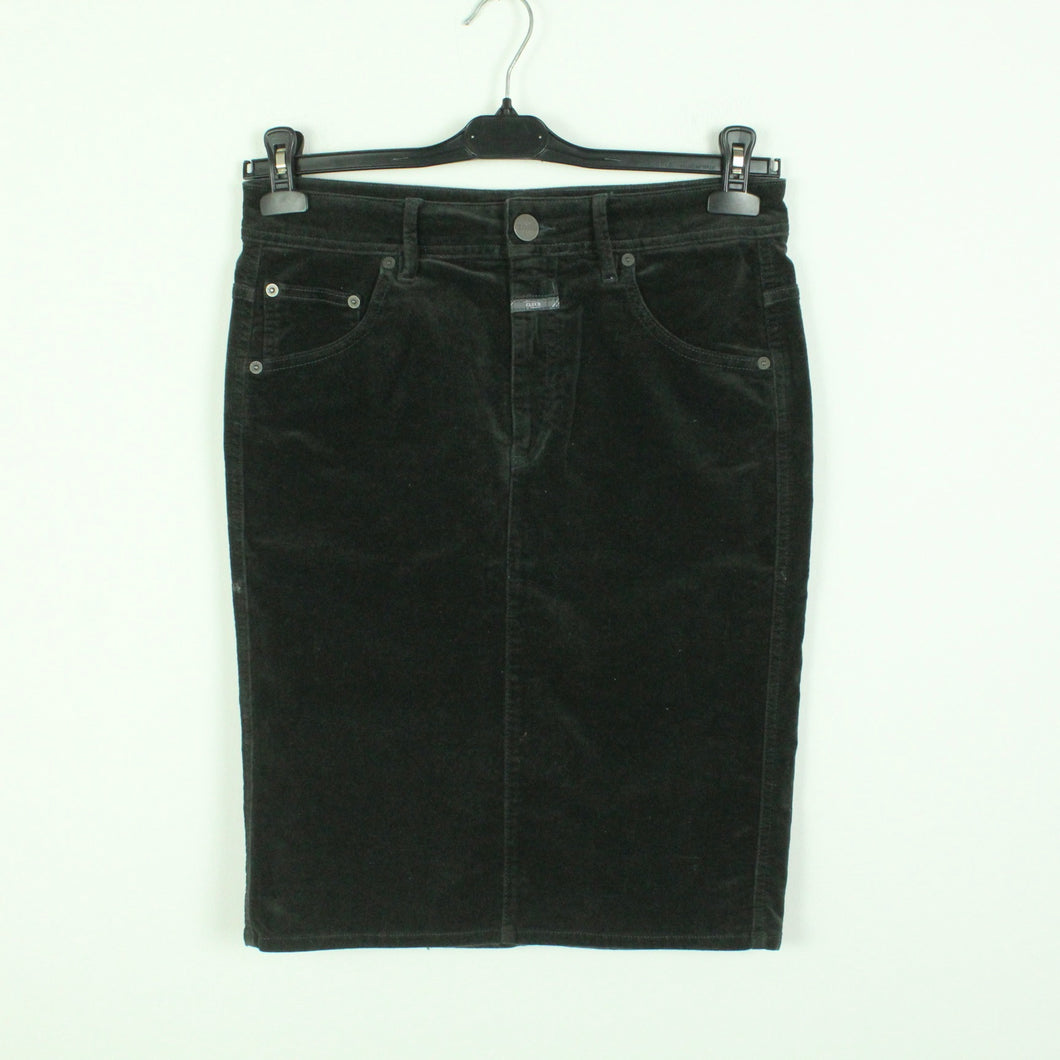 Second Hand CLOSED Samtrock Gr.29 anthrazit Modell: Ruby knielang (*)