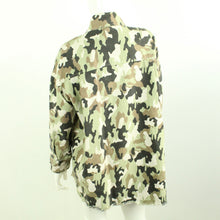Laden Sie das Bild in den Galerie-Viewer, Second Hand WIYA Jeanshemd Gr. L mehrfarbig Camouflage Hemd (*)