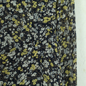 Second Hand GANNI Bluse Gr. S mehrfarbig geblümt oversized Mod: Allen Georgette (*)