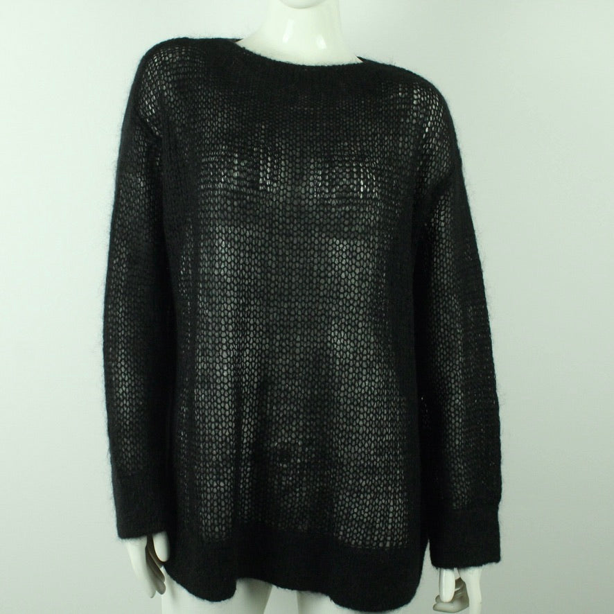 Second Hand & OTHER STORIES Pullover mit Wolle Gr. S schwarz uni Strick (*)