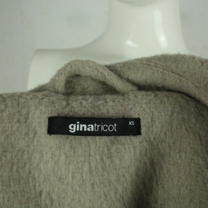 Second Hand GINA TRICOT Mantel mit Wolle Gr. XS beige grau (*)