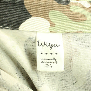 Second Hand WIYA Jeanshemd Gr. L mehrfarbig Camouflage Hemd (*)