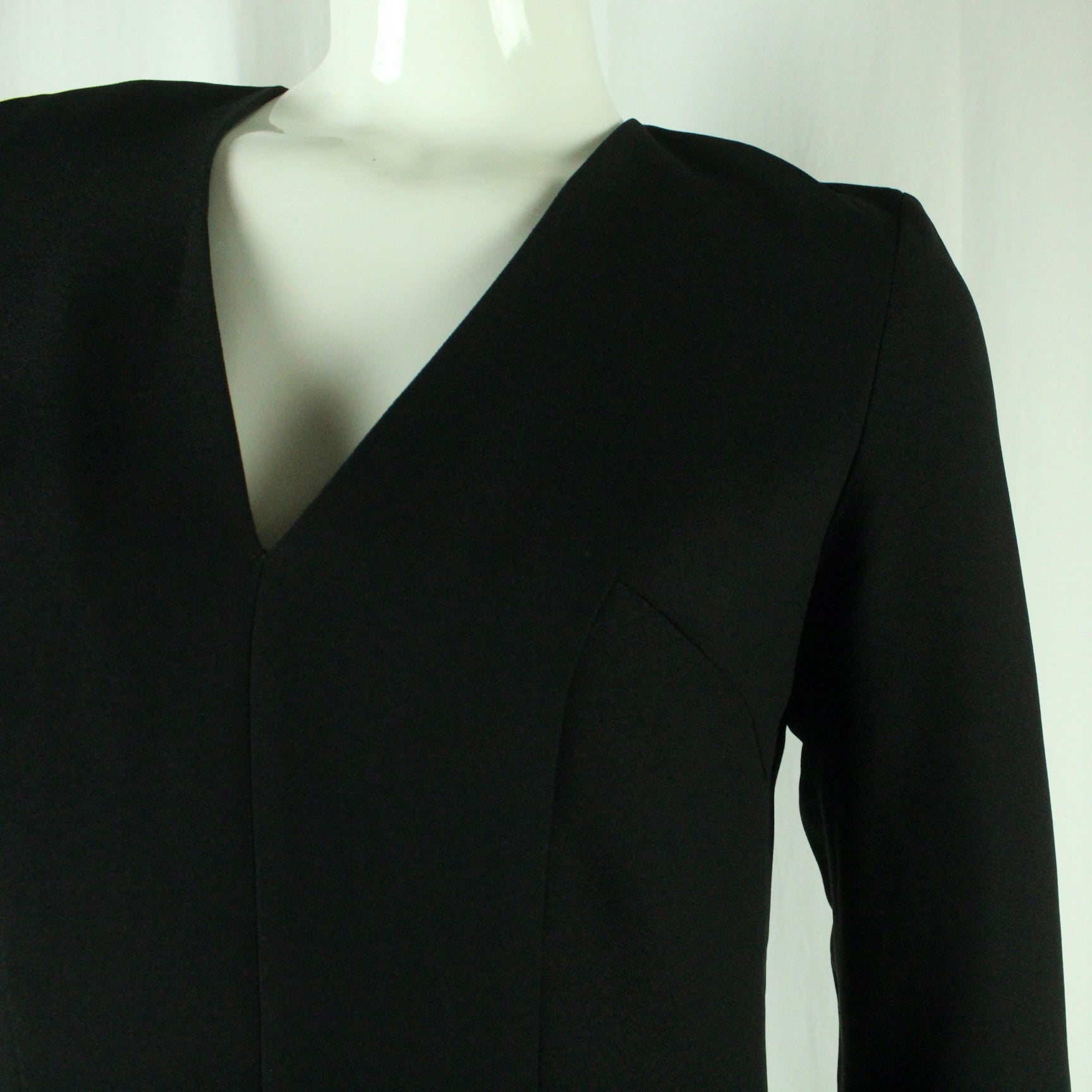 Second Hand & OTHER STORIES Kleid Gr. 38 schwarz Langarmkleid (*)
