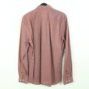 Second Hand BLÄCK Hemd Gr. M rot langarm - regular fit (*)