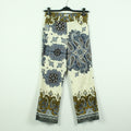 Second Hand LIU JO Hose Gr. 28 creme mehrfarbig gemustert (*)