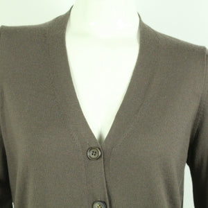 Second Hand MAGASIN Strickjacke Gr. XL braun uni Strick (*)