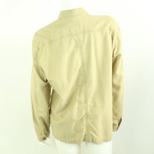 Laden Sie das Bild in den Galerie-Viewer, Second Hand ZARA Hemd Gr. M hellbraun uni oversized (*)