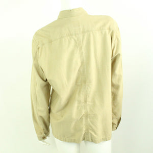 Second Hand ZARA Hemd Gr. M hellbraun uni oversized (*)