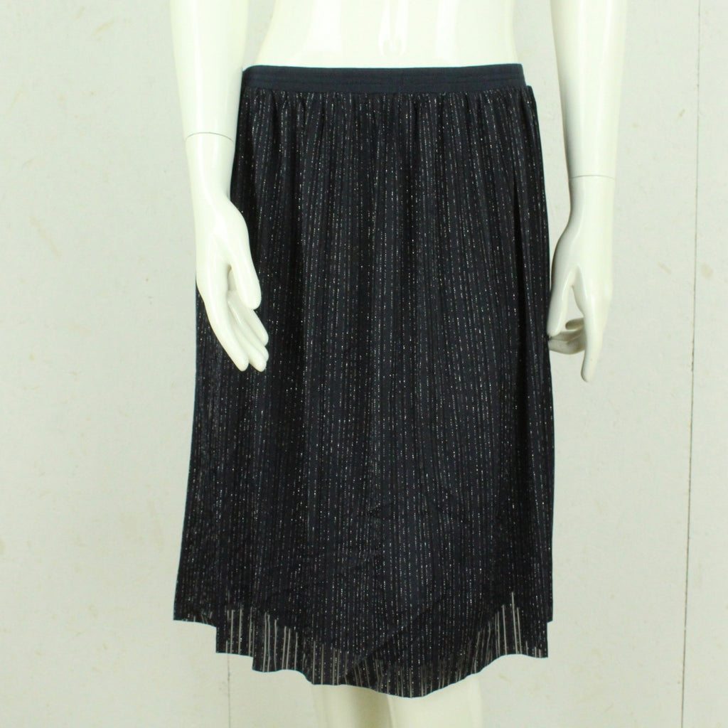 Second Hand SELECTED FEMME Rock Gr. 38 dunkelblau silber (*)