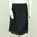 Second Hand SELECTED FEMME Rock Gr. 38 dunkelblau silber (*)